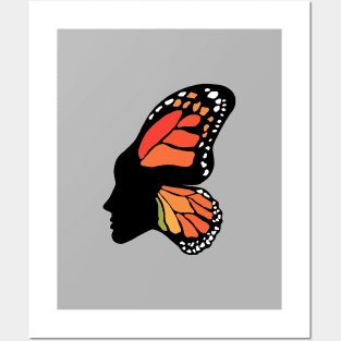 Butterfly Girl Posters and Art